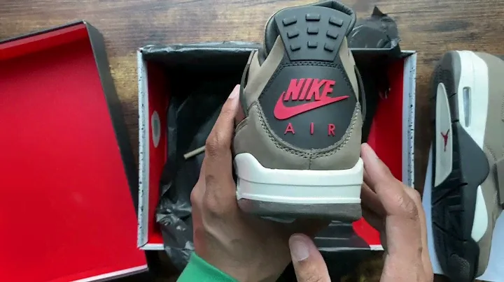Travis Scott x Air Jordan 4 Olive - On Foot Review and Sizing Guide - Option B