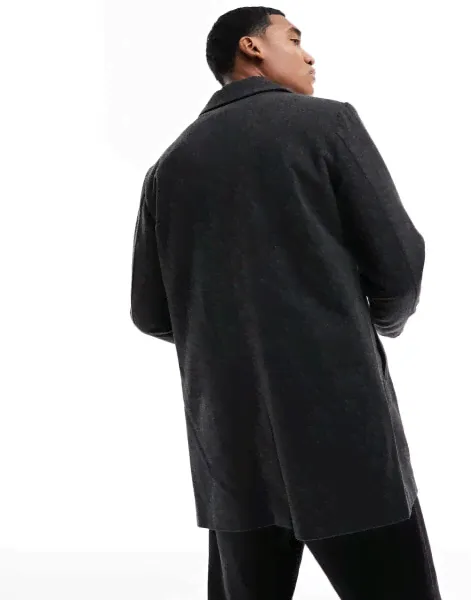 Jack & Jones – Mantel in Anthrazit-2