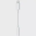 Переходник Apple Lightning - mini jack 3.5 (MMX62ZM/A) цвет белый