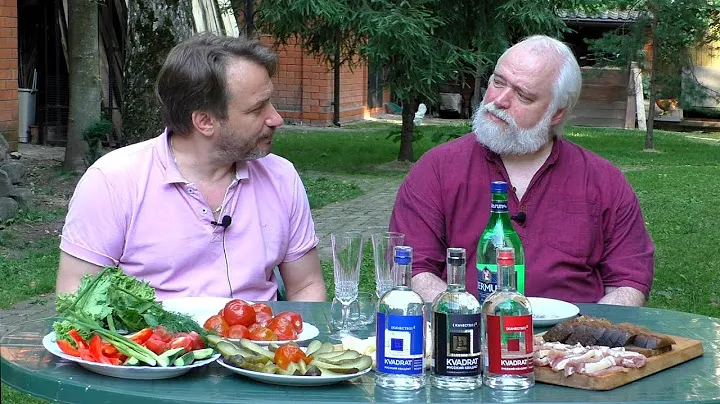 Новая водка. Дегустируем на даче!