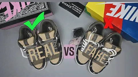 Nike SB Dunk Low x Travis Scott |  UNBOXING + REAL VS FAKE