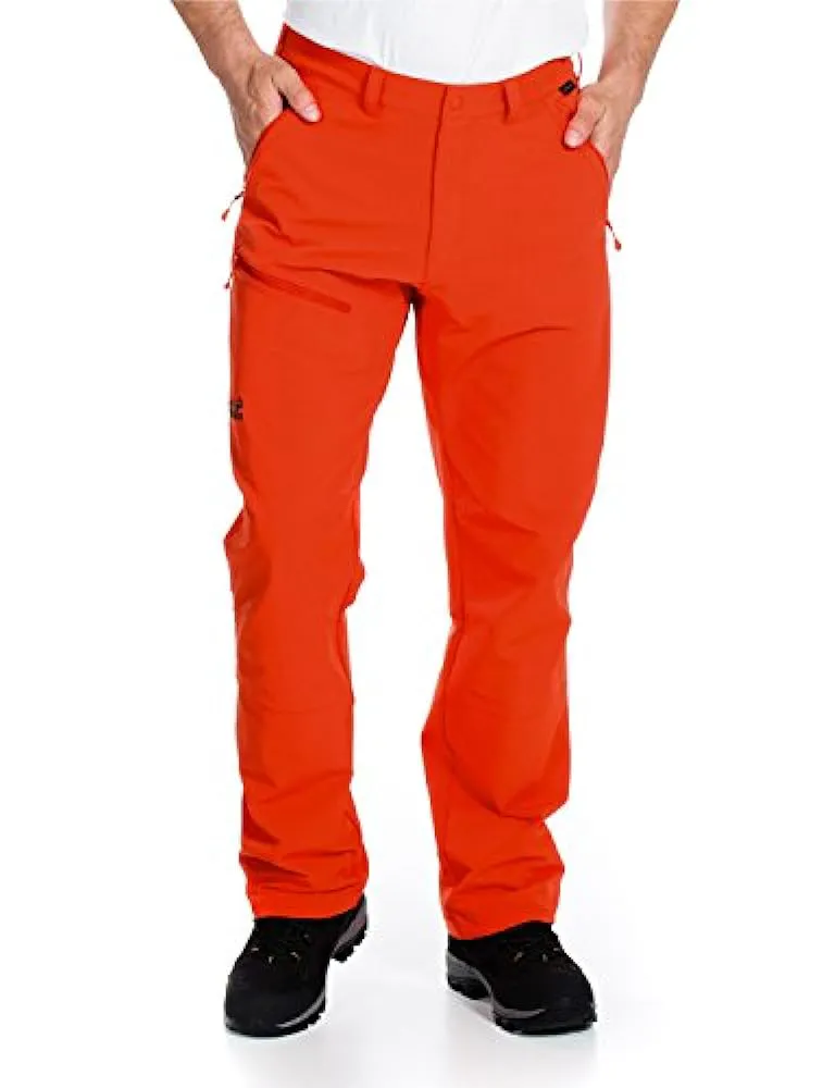 Брюки Jack Wolfskin Herren Softshellhose Activate, bright pumpkin, 28, 1501491-3021028-0
