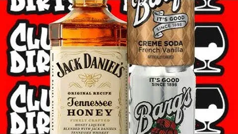 (21+ Content, Drink Responsibly) Jack Daniels Honey x Barq’s Root Beer/Cream Soda