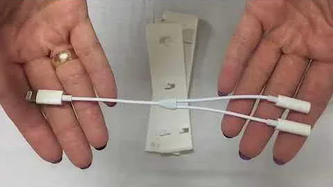 Аудио переходник с Apple Lightning  Jack 3 5mm MN027 оригинал