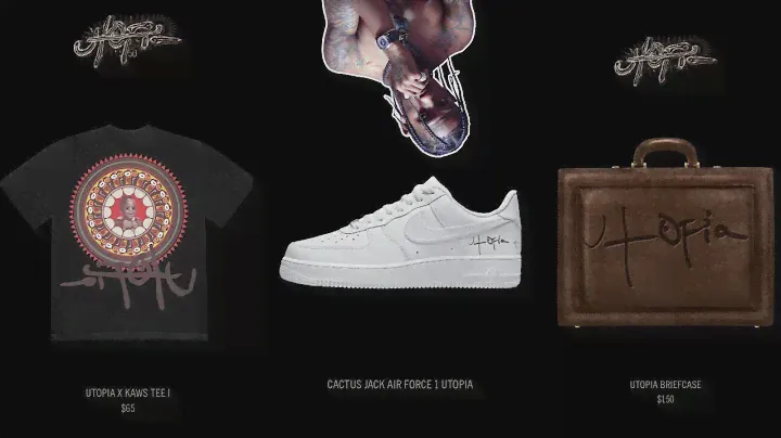 Utopia Merch Update - Travis Scott Air Force 1?!