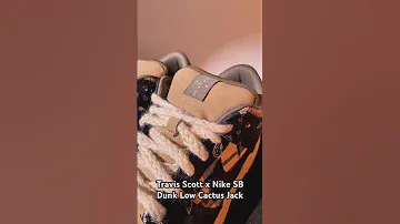 Travis Scott x Nike SB Dunk Low Cactus Jack #droper #review #unboxing #sneakers #nike #travisscott #