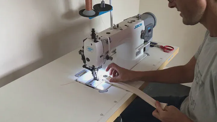 Jack 6380BC-Q Walking Foot Sewing Machine Fully Automated Direct Drive-Excellent for Leather Work