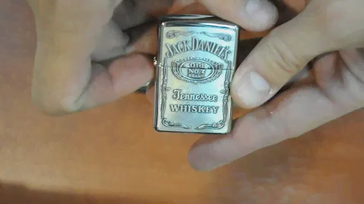 Зажигалка Zippo 250JD.427 Jack Daniels Label Pewter Emblem