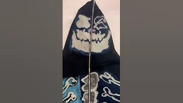 UNBOXING TRAVIS SCOTT CACTUS JACK FOR FRAGMENT SKELETON GRAFFITI FULL ZIP HODDIES 🥶😱