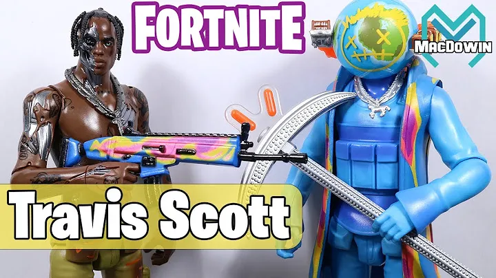 *NEW* TRAVIS SCOTT 2020 | 12 Inch Action Figure Review | Fortnite from Jazwares