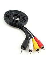 Шнур аудио-видео 3.5 JACK 4pin-3RCA 1,2м