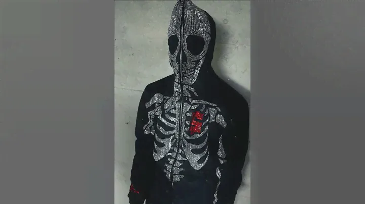 $HHH Skeleton Full Zip-Up Reel