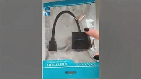 Переходники HDMI - VGA от Vention. Стабильная работа, без перегрева.