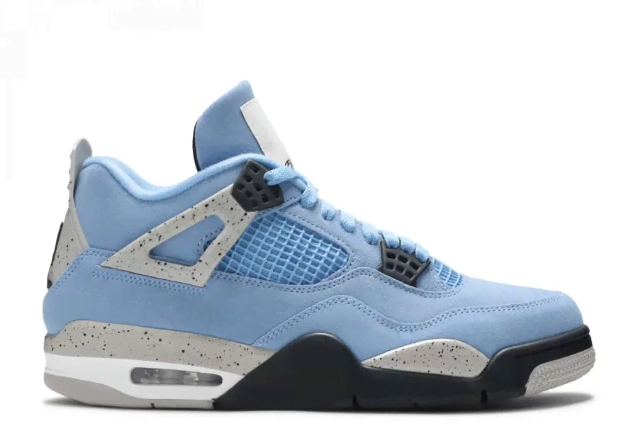 Кроссовки Nike Air Jordan 4 retro Travis Scott Cactus Jack University Blue-0