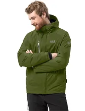 Куртки Jack Wolfskin Herren TROPOSPHERE Men Winterwanderjacke Wasserdicht Winddicht Atmungsaktiv Wetterschutzjacke Cypress grün XXXL