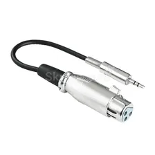 Инструментальный кабель Skydisco Jack 3,5 стерео "папа" - XLR "мама" 5 м
