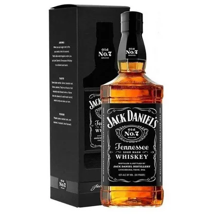 Виски Jack Daniels № 7 Tennessee 1 л в коробке-0