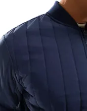 Jack & Jones Essentials quilted jacket in navy