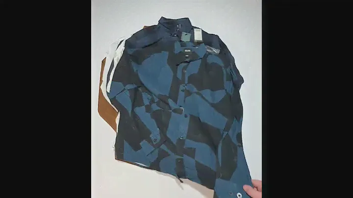 Лот 2 Мужские  рубашки Only&Sons, Jack&jones сток оптом, 9 евро шт, лот 18 шт, м-л размеры