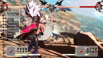 Guilty Gear Strive: Jack-O Combos (Annotations On Screen)