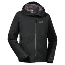 Куртки Jack Wolfskin COULOMB JACKET MEN black