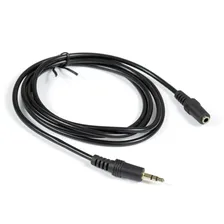 Удлинитель 3.5 mm jack - 3.5 mm jack ExeGate (EX-CCA-423-1.5), вилка-розетка, длина - 1.5 метра