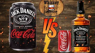 Cocktail Jack & Coke VS Jack Daniel's & Coca-Cola Classic | ¿Cuál es mejor?