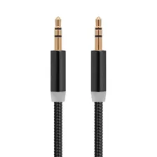 AFDJ Кабель Stereo Jack 3.5 - Stereo Jack 3.5, 1 м, черный