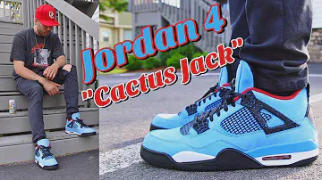 HOW TO STYLE - AIR JORDAN 4 "CACTUS JACK" - TRAVIS SCOTT IV ON FEET