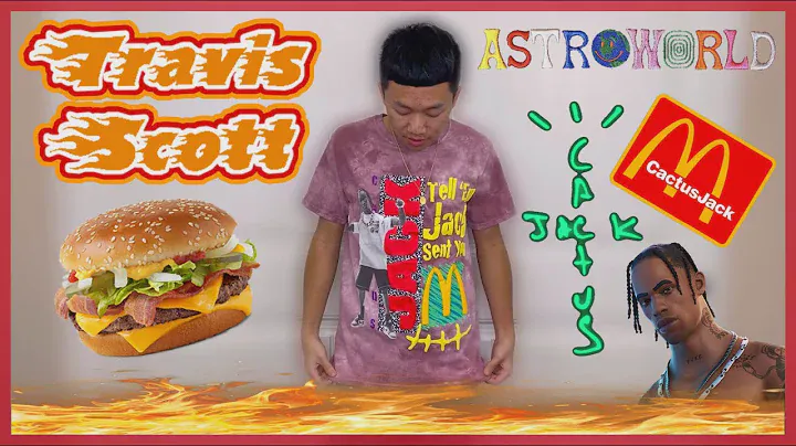 TRAVIS SCOTT MCDONALDS MERCH JACK SMILE T-SHIRT II REVIEW/UNBOXING
