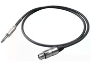 Proel BULK200LU5 - Сценический инструментальный кабель, 6.3мм Jack <->XLR мама , длина - 5 м