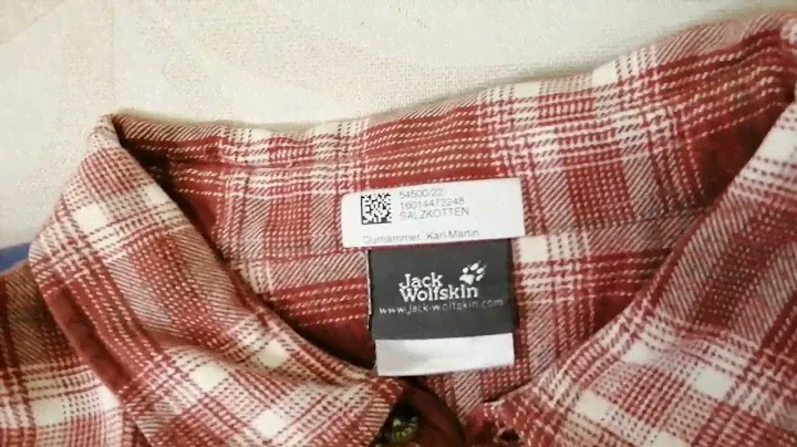 Jack wolfskin рубашка немецкого бренда.