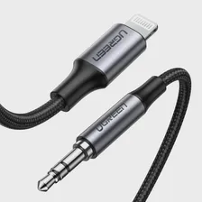 Кабель Lightning 8-pin(M) Jack 3.5mm(M), 1 м, UGREEN US315