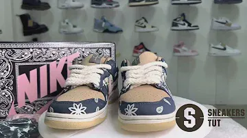 Кроссовки Nike SB Dunk Low Travis Scott Cactus Jack