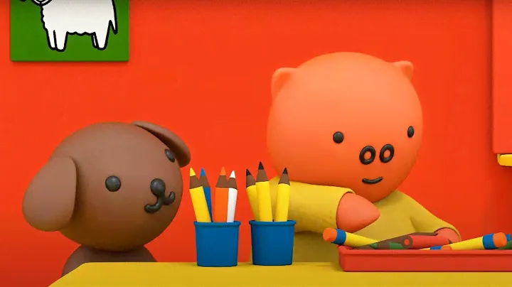 Little Dog learns to draw | Miffy | New Series! | Miffy's Adventures Big & Small