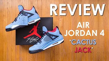 Loose threads and glue marks? || Air Jordan 4 'Cactus Jack' by Travis Scott Review