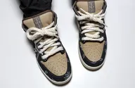 Кроссовки Nike Dunk SB Low Winter Travis Scott Cactus Jack