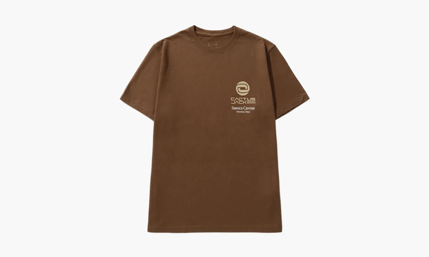 Travis Scott Cactus Jack T-Shirt "Cacao Wow"-0