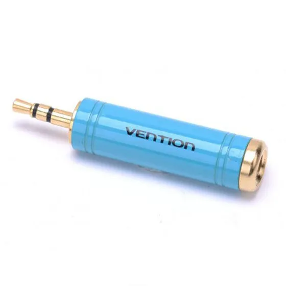 Переходник Vention 6.3 mm Jack - 3.5 mm Mini Jack