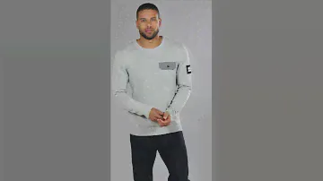 Studio - Jack and Jones Pocket Knit Sweatshirt