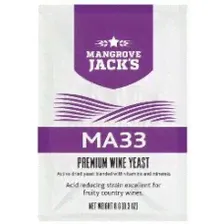 Дрожжи винные MA33 Mangrove Jack (Новая Зеландия)