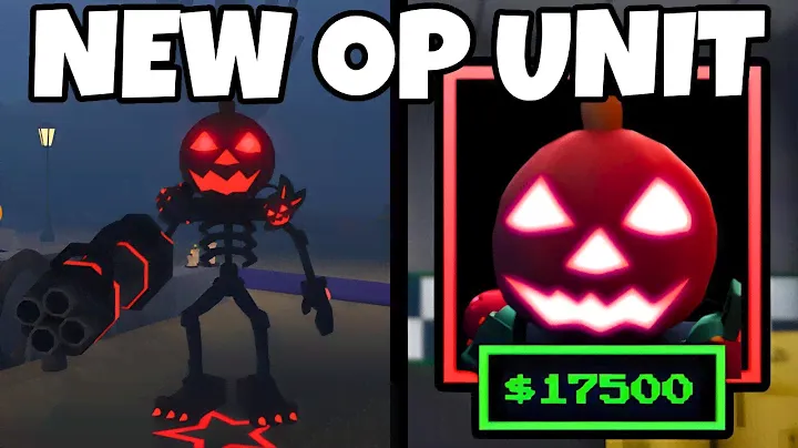 NEW JACK O ENDO UNIT IS CRAZY OP! - Roblox Five Nights TD (FNTD)