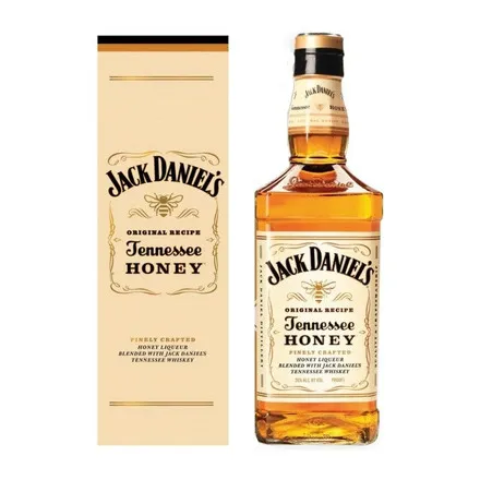 Виски Jack Daniels Honey 1 л в коробке-0