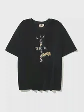 Футболка Cactus Jack Merch Utopia "Black"
