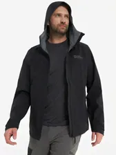 Куртка мембранная мужская Jack Wolfskin Elsberg, Черный