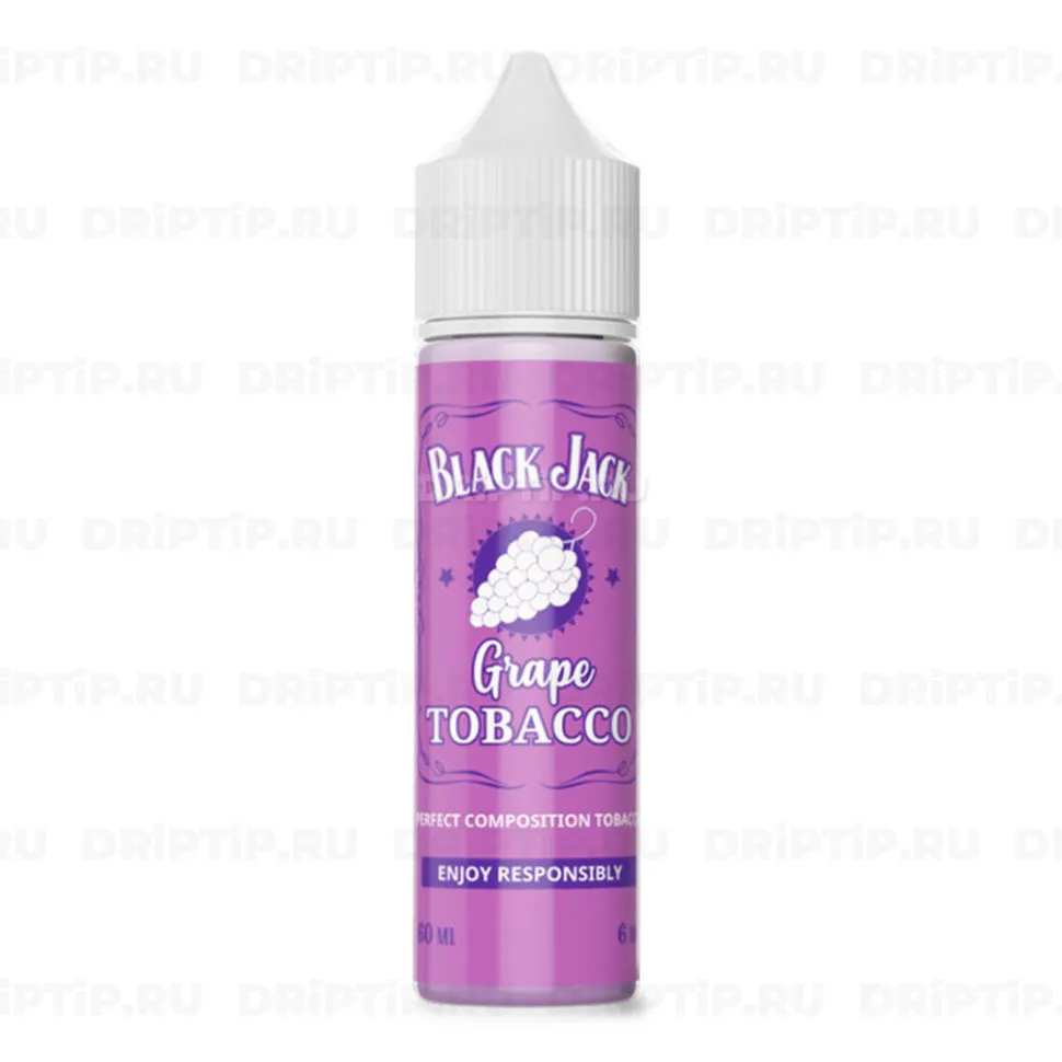 Жидкость Black Jack - Grape Tobacco-0