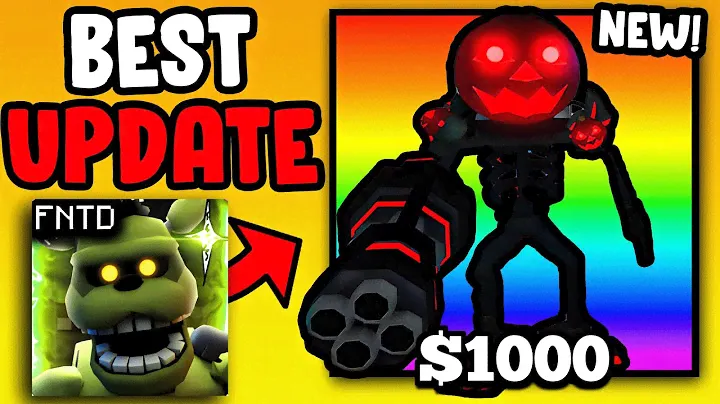 GIANT HALLOWEEN UPDATE!! I GOT FIRST NEW JACK-O-ENDO!!! (Five Nights TD)