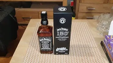 JACK DANIEL'S OLD No.7 150TH ANNIVERSARY LIMITED EDITION TIN BOX TENNESSEE WHISKEY