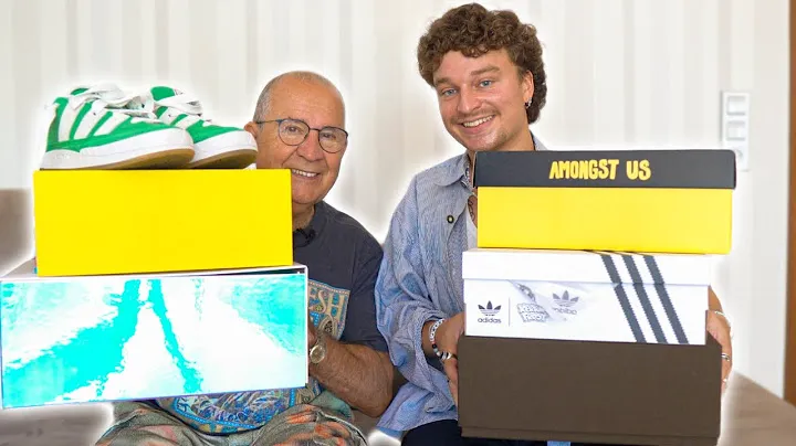 LATEST SNEAKER PICKUPS MIT GRAMPS :)