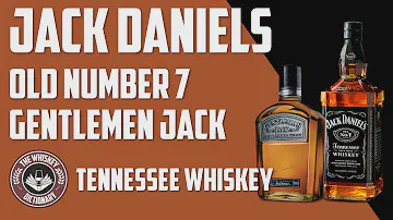 Jack Daniel's Tennessee Whiskey Old #7 and Gentleman Jack | The Whiskey Dictionary